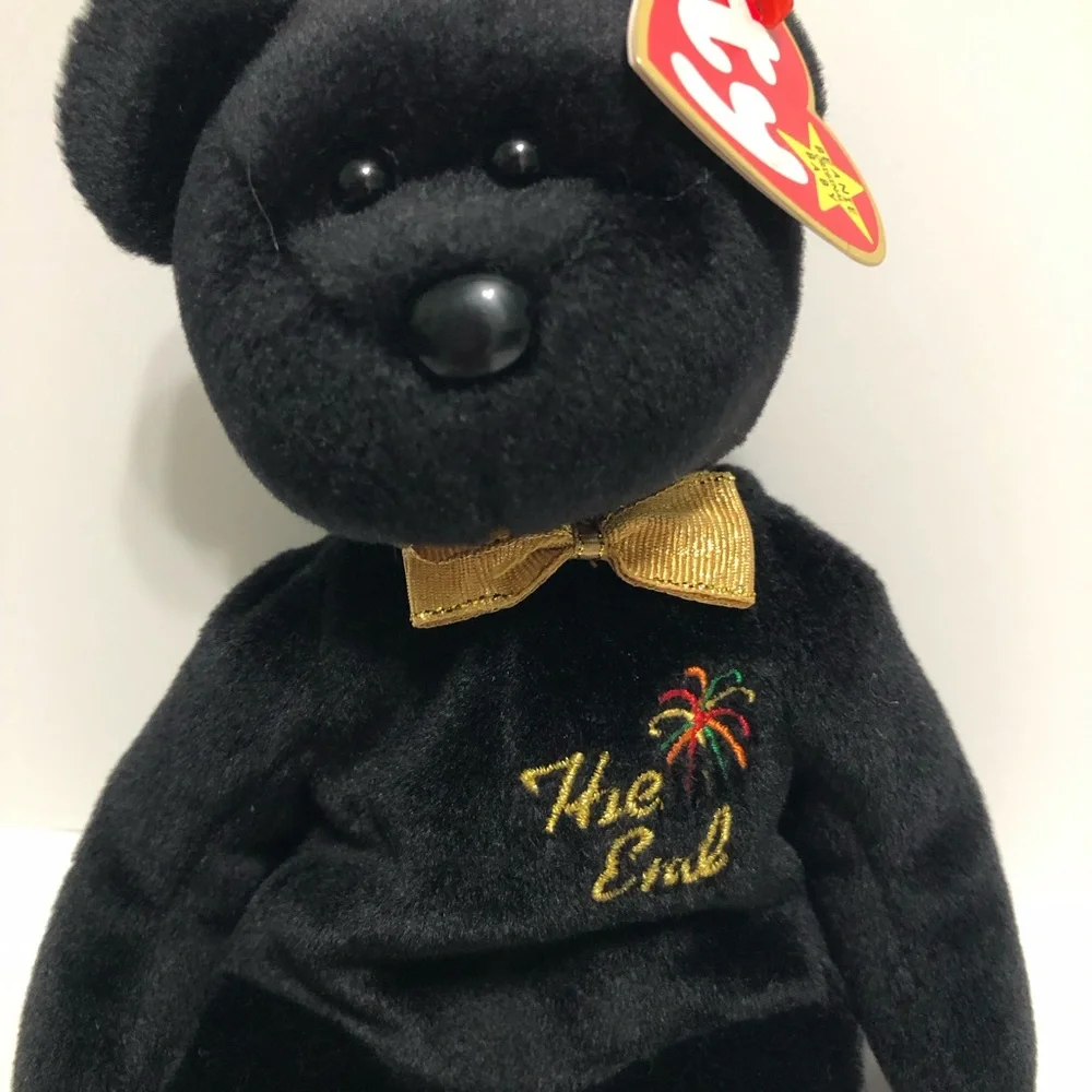 Ty Beanie Baby The‎ End 1999 Y2k Millennium Teddy Bear.
